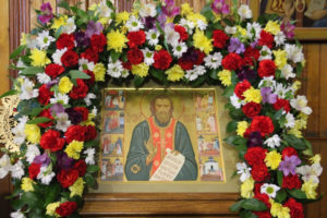26 марта 2022 года, в день памяти священномученика Николая Попова в Свято-Духовском мужском монастыре прошли торжественные богослужения