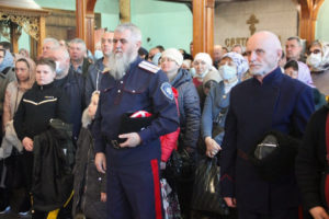 26 марта 2022 года, в день памяти священномученика Николая Попова в Свято-Духовском мужском монастыре прошли торжественные богослужения