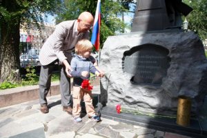 Митинг, посвященный Дню памяти российских воинов, отдавших жизни за свое Отечество