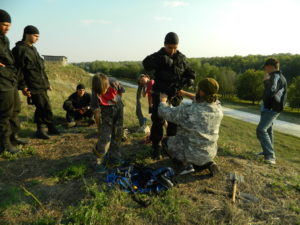 Проведение семинаров  по традиционной воинской культуре донских казаков для казачьей молодежи в станице Перекопской Клетского муниципального района Волгоградской области