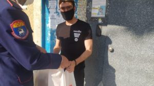 Режим самоизоляции поддерживается волгоградскими казаками.