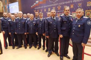 Первый отчетный Большой круг Всероссийского казачьего общества прошел в Москве в Храме Христа Спасителя.