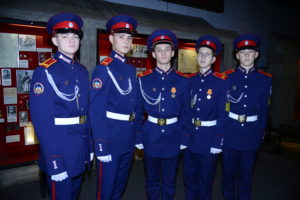Церемония принятия юнармейской клятвы учащимися общеобразовательных учреждений