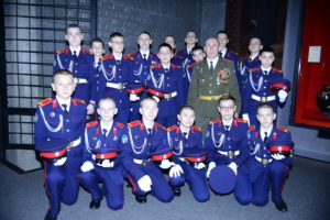 Церемония принятия юнармейской клятвы учащимися общеобразовательных учреждений