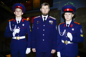 Церемония принятия юнармейской клятвы учащимися общеобразовательных учреждений