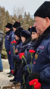 В Волгограде на «Острове Людникова»  провели митинг памяти, посвященный 80-й годовщине разгрома советскими войсками немецко-фашистских войск в Сталинградской битве
