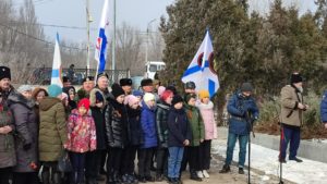 В Волгограде на «Острове Людникова»  провели митинг памяти, посвященный 80-й годовщине разгрома советскими войсками немецко-фашистских войск в Сталинградской битве
