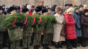 В Волгограде на «Острове Людникова»  провели митинг памяти, посвященный 80-й годовщине разгрома советскими войсками немецко-фашистских войск в Сталинградской битве