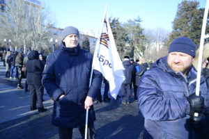 Патриотический митинг-концерт, посвященный участникам специальной военной операции по защите Донбасса