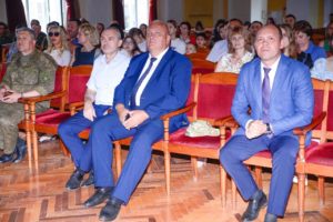 Торжественное награждение казаков за активное участие в подготовке и проведении военного парада на Красной площади в г. Москве