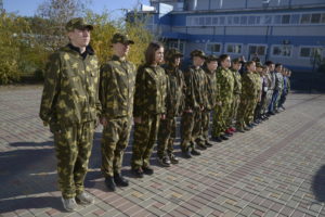 Военно-спортивная казачья игра «Достойные потомки славных казаков».
