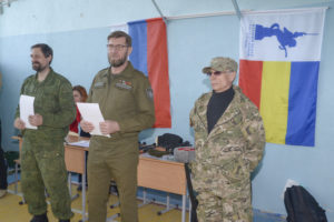 Военно-спортивная казачья игра «Достойные потомки славных казаков».