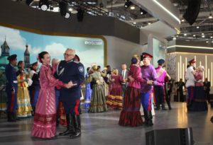 Казачья свадьба на выставке "Россия" ВДНХ