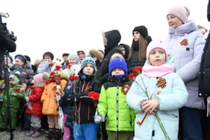 Акция в память о погибших защитниках нашей Родины в годы Великой Отечественной Войны.