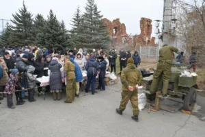 Акция в память о погибших защитниках нашей Родины в годы Великой Отечественной Войны.